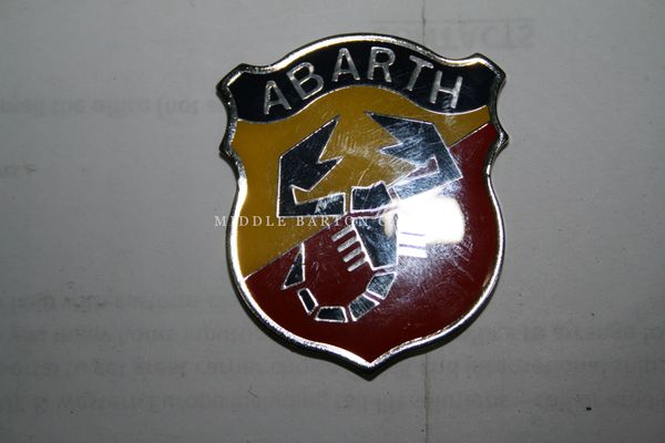 MEDIUM ABARTH SHIELD SELF/ADHS